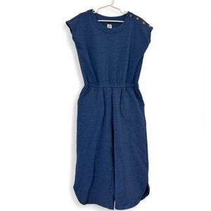 Gap Kids Blue Wide Legged Short Sleeve Jumpsuit Romper Girl Size Small